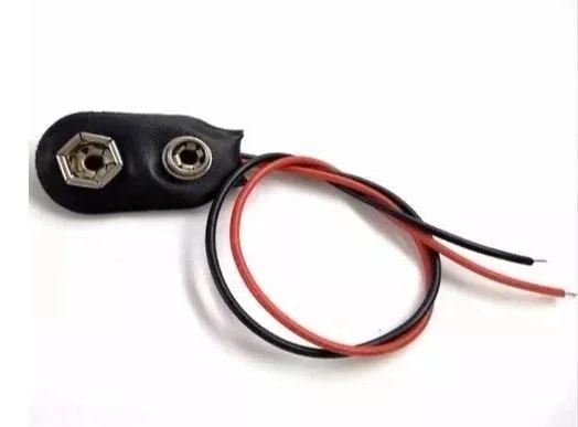 Clip Conector para Bateria 9V com Fio - Imagem 2