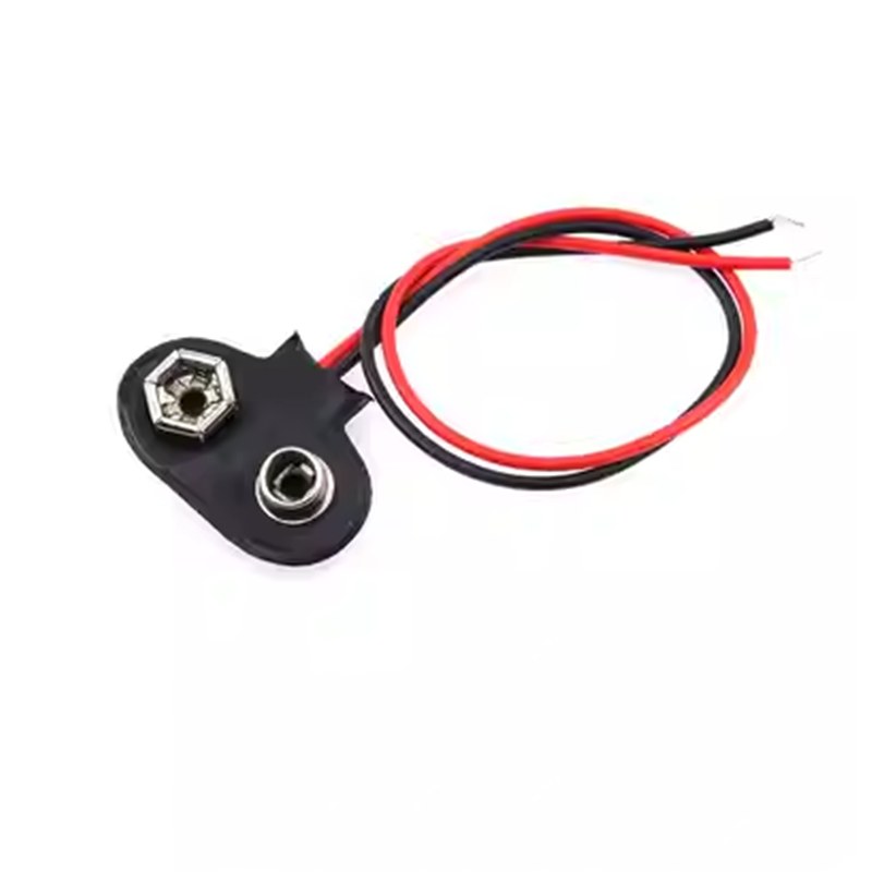 Clip Conector para Bateria 9V com Fio - Imagem 3