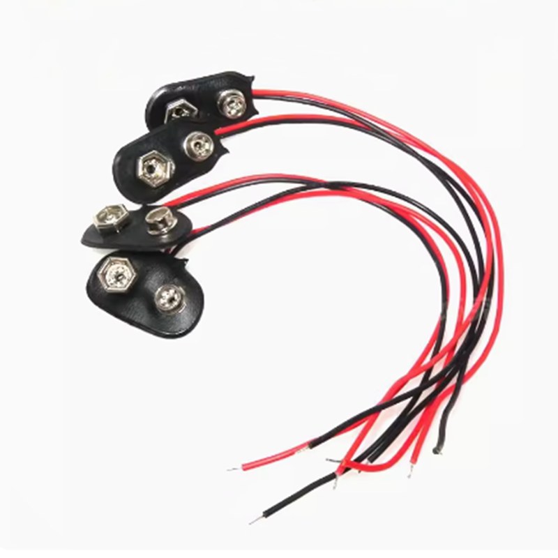 Clip Conector para Bateria 9V com Fio - Imagem 4