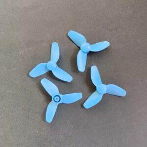 Hélice 3 Pás 16mm Azul para Drone