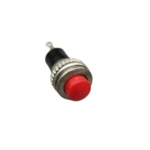 Botão Push Button Vermelho Grande sem Trava
