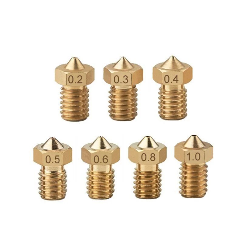 Bico Nozzle MK8 Latão 0,3mm para Filamento 1,75mm - Imagem 4