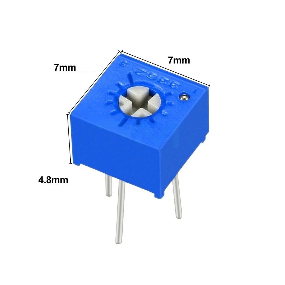 Trimpot 3386 10KΩ Ajuste Fino - Imagem 2