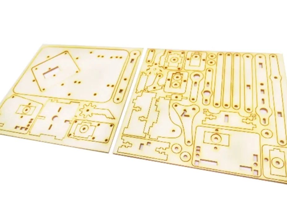 Kit Braço Robótico MDF com Garra Articulada (Educacional) - Imagem 3