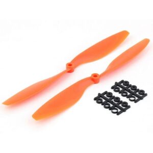 Par de Hélices 1045 Propeller Laranja (CW+CCW)