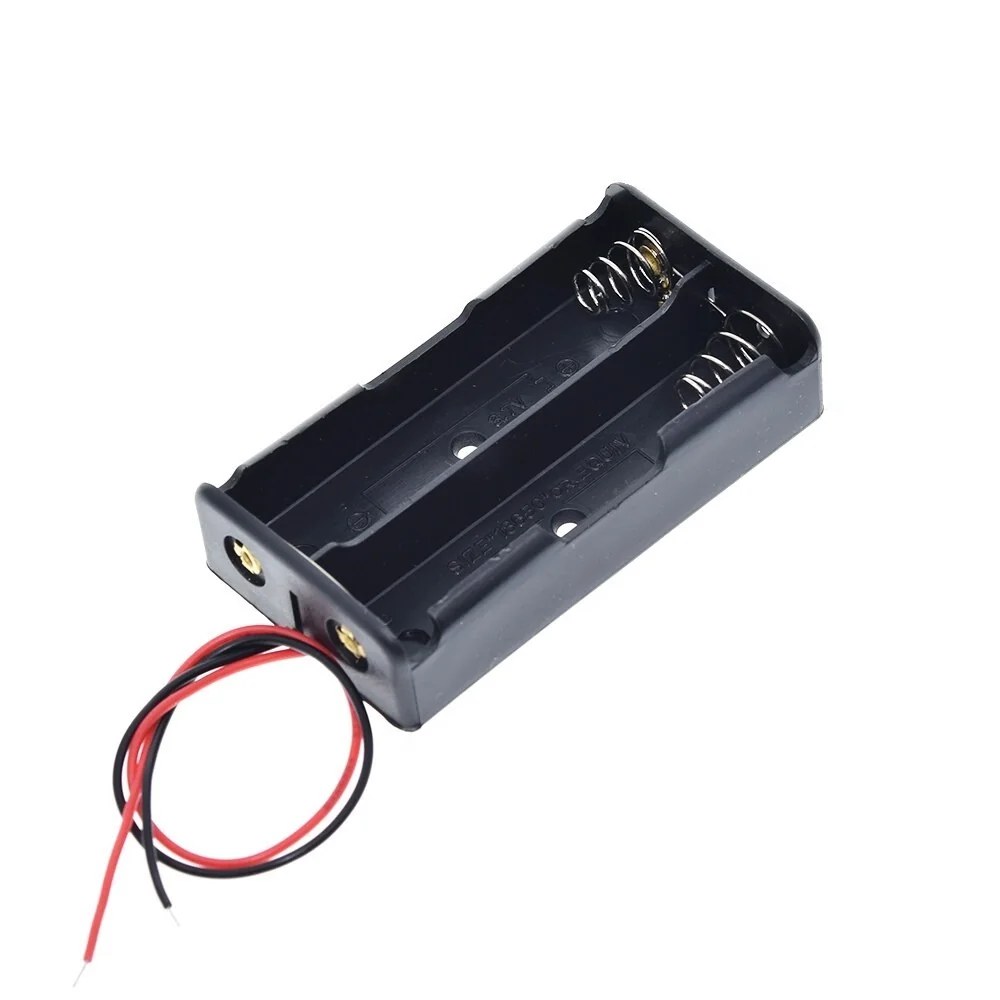Suporte Case para 2 Pilhas AAA