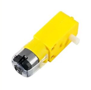 Motor DC 3-6V com Caixa de Redução Eixo Simples