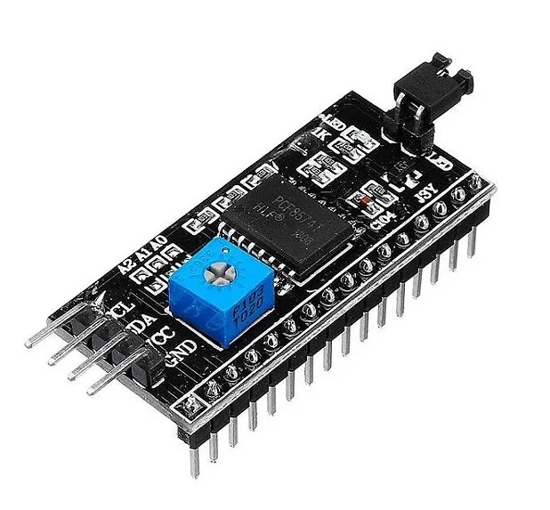 Módulo I2C para Display LCD 1602 Backlight Azul