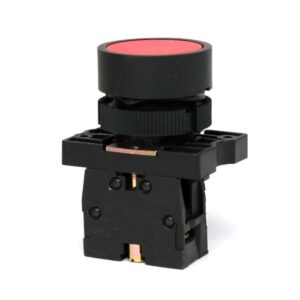 Botão Pulsador Vermelho 1NA 1A para PCB
