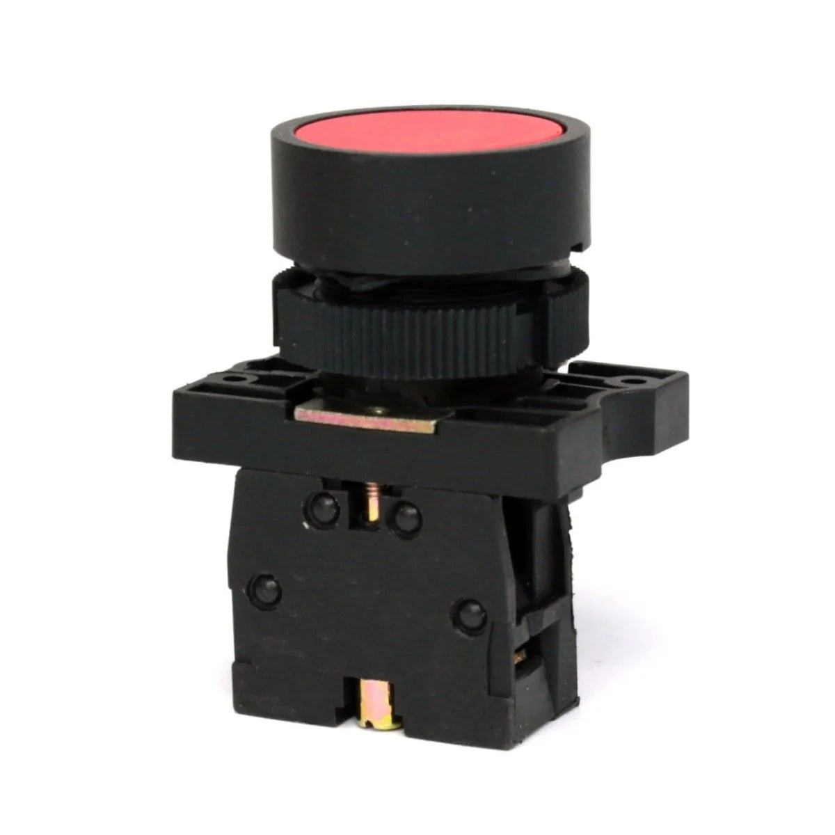 Botão Pulsador Vermelho 1NA 1A para PCB