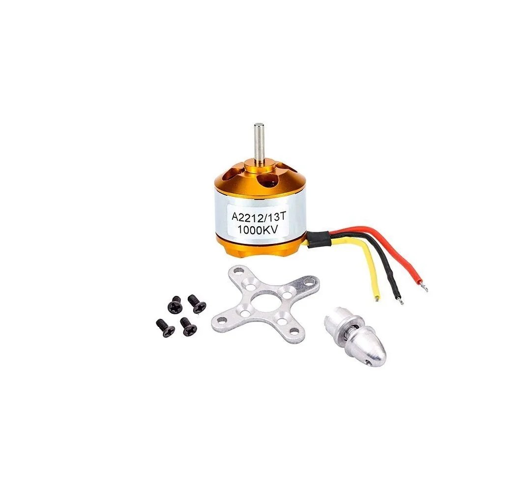 Motor Brushless A2212 1000kV para Drones e Aeromodelos