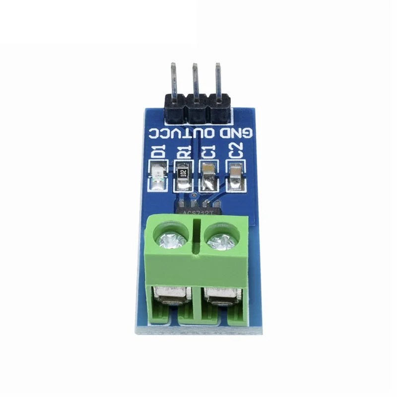 Sensor de Corrente ACS712 Efeito Hall ±5A - Imagem 3