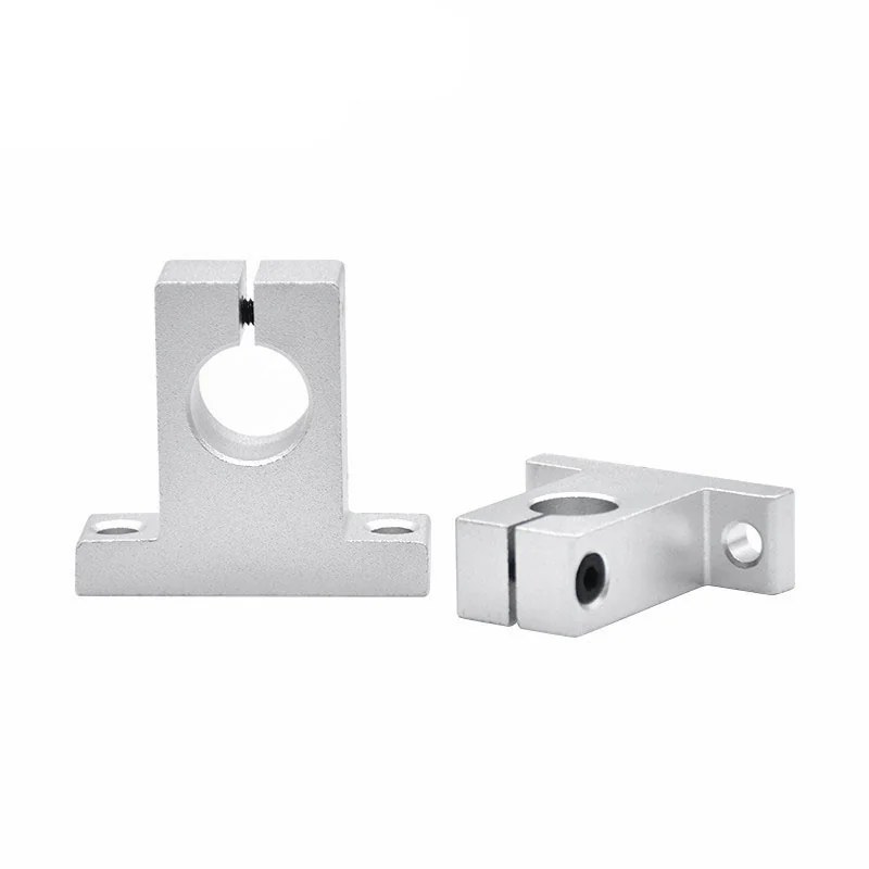 Suporte SK12 para Eixo Linear 12mm Alumínio - Imagem 2