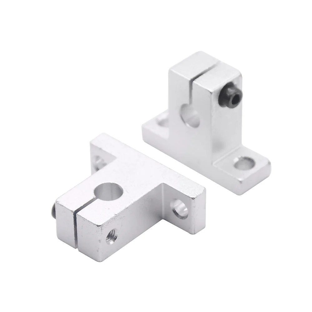 Suporte SK12 para Eixo Linear 12mm Alumínio - Imagem 5