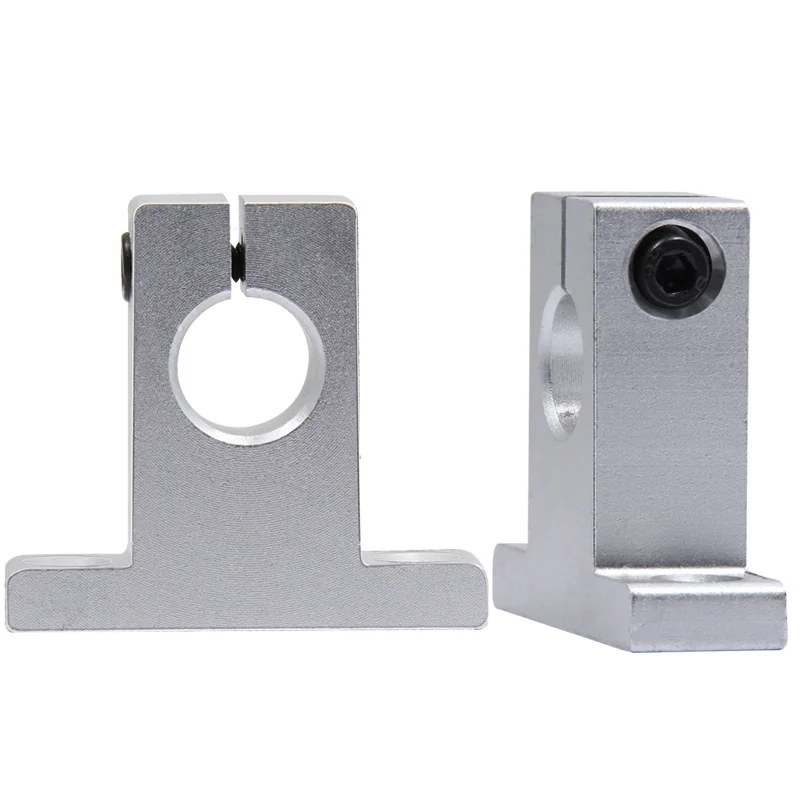 Suporte SK12 para Eixo Linear 12mm Alumínio - Imagem 6