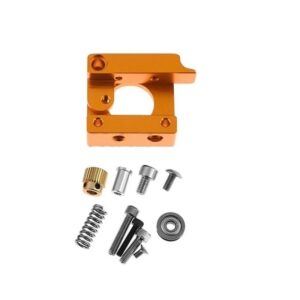 Extrusora MK8 para Impressora 3D Laranja (Bowden/Direct)