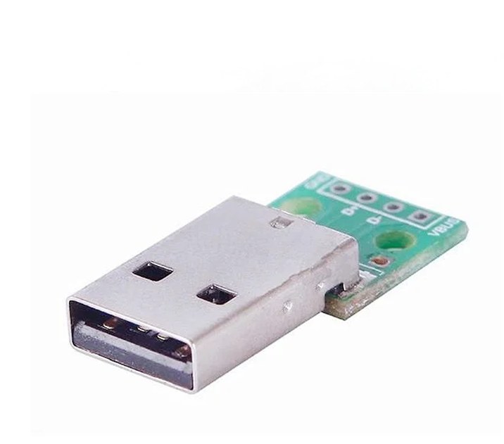 Módulo Adaptador USB-A Fêmea para DIP
