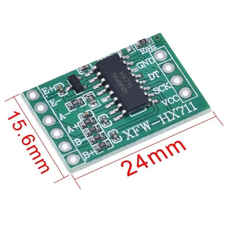 Módulo Amplificador HX711 24 Bits para Célula de Carga - Imagem 2