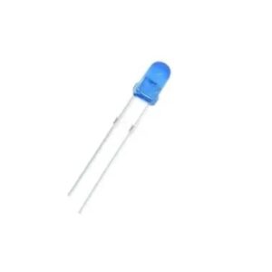LED Difuso 5mm Azul — Kit 10 Unidades