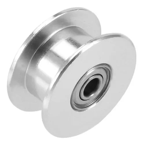 Polia GT2 Lisa 6mm com Rolamento Furo 5mm - Imagem 3