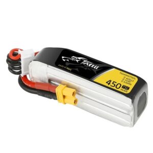 Bateria LiPo TaTTu 450mAh 75C 14,8V 4S Conector XT30