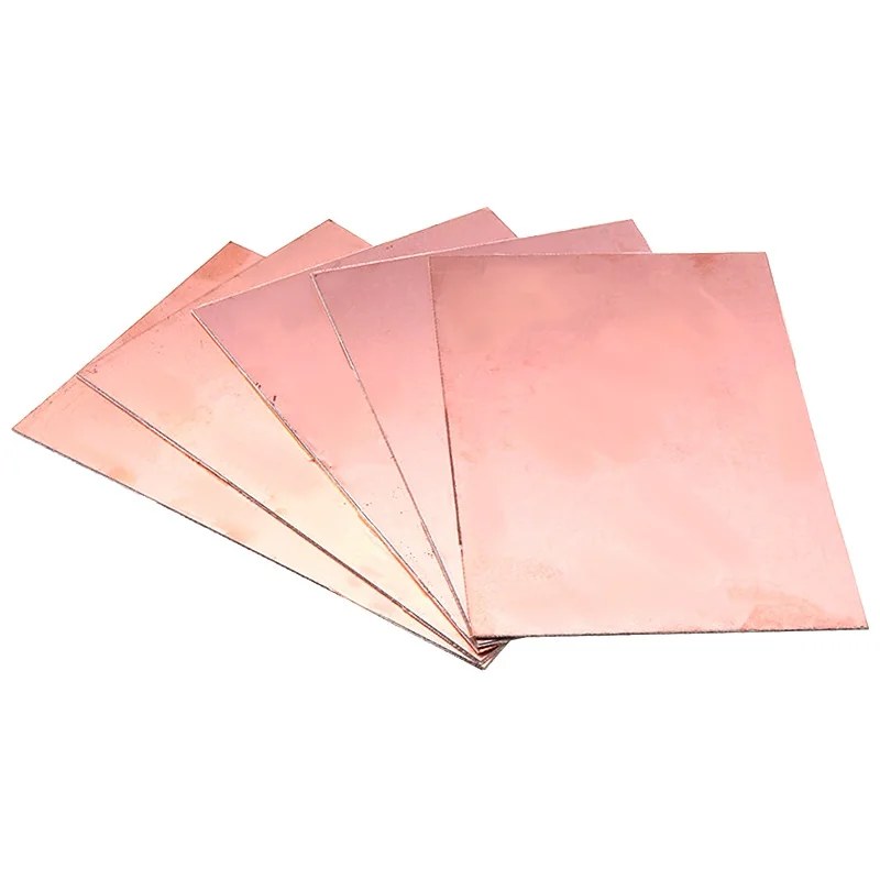 Placa Fenolite Virgem 15x20cm Face Simples (Cobre)