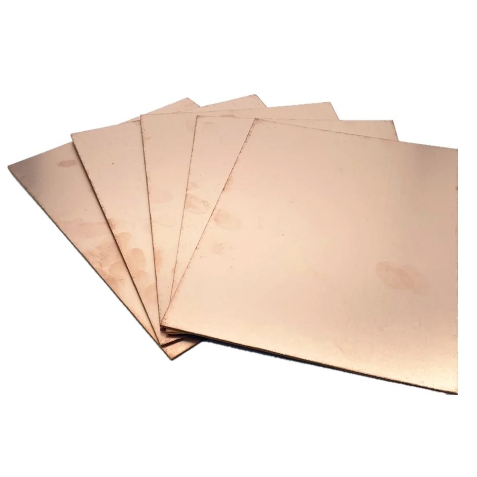 Placa Fenolite Virgem 15x20cm Face Simples (Cobre) - Imagem 2