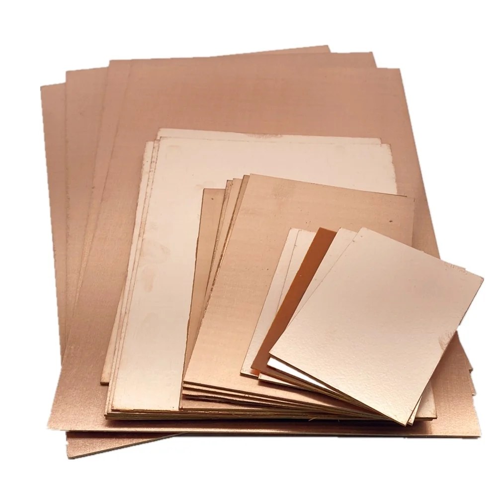 Placa Fenolite Virgem 15x20cm Face Simples (Cobre) - Imagem 5