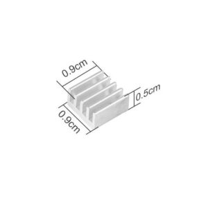 Dissipador de Calor para Driver A4988 e DRV8825