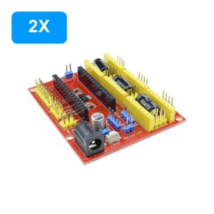Kit 2 Placas CNC Shield V4 para Arduino Nano